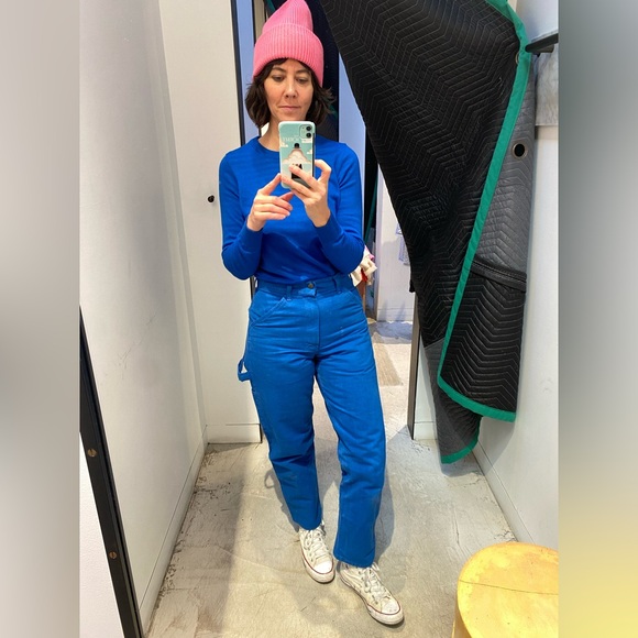 Stan Ray French Blue Work Pants - Picture 1 of 3
